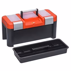 Caisse à outils - ALLIT - MCPLUS ALU 25 - Aluminium - Noir - Ergonomique