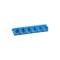 Allit - Set bac rangement bleu 613x165x75 mm