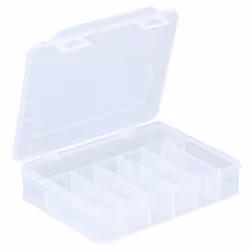 Allit EuroPlus Basic 18/7, Boîte de rangement, Transparent, Rectangulaire, Polypropylène (PP), Monochromatique, Intérieure