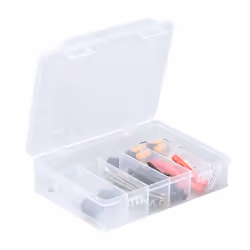 Allit EuroPlus Basic 18/7 Boîte de rangement Rectangulaire Polypropylène (PP) Transparent
