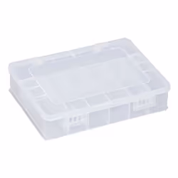Allit EuroPlus Basic 18/7 Boîte de rangement Rectangulaire Polypropylène (PP) Transparent