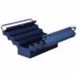 Caisse à outils - Allit - 490613 - Métal - 6 compartiments - Bleu
