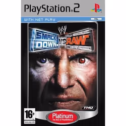 THQ WWE SmackDown! vs. Raw, PlayStation 2, Mode Multiplayer, T (Teen)