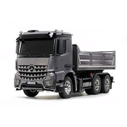 Camion RC - TAMIYA - MB AROCS 3348 - 1/14 - Moteur TR Mighty-tuned - Carrosserie ABS