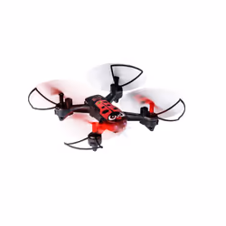Carson X4 Quadcopter Angry Bug 2.0 4 rotors Quadcoptère 300 mAh Noir, Rouge