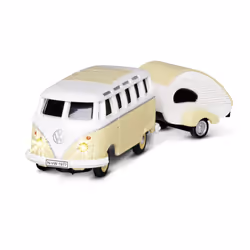 Carson VW T1 SambaBus +Trailer modèle radiocommandé Bus Moteur électrique 1:87