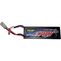 Carson - Modellsport Pack de batterie (LiPo) 7.4 v 1700 mAh Nombre de cellules: 2 hardcase Tamiya Q305032