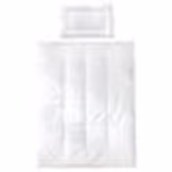 Parure de Lit Bébé Toutes Saisons - ROBA - Blanc - 100x135 - 40x60