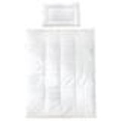 Parure de Lit Bébé Toutes Saisons - ROBA - Blanc - 100x135 - 40x60