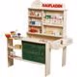 Jouets dimitation - ROBA - Marchande en Bois - Accessoires Inclus