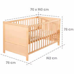 roba 0191 Lit pour bébé Lit bébé - Vue supplémentaire 4