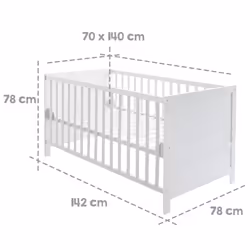 roba 0191W Lit pour bébé - Vue supplémentaire 4