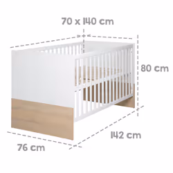 roba 42491A Lit pour bébé