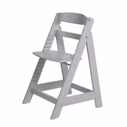 roba 275062TP chaise haute Chaise haute traditionnelle Siège rigide Gris