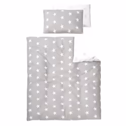 roba Little Stars Lit bébé Coton, Polyester, Bois Blanc - Vue supplémentaire 4