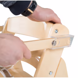 roba Sit up Fun Chaise haute traditionnelle Siège rigide Bois - Vue supplémentaire 10