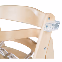 roba Sit up Fun Chaise haute traditionnelle Siège rigide Bois - Vue supplémentaire 6