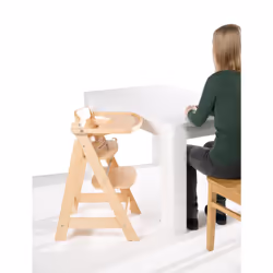 roba Sit up Fun Chaise haute traditionnelle Siège rigide Bois - Vue supplémentaire 8