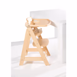 roba Sit up Fun Chaise haute traditionnelle Siège rigide Bois - Vue supplémentaire 9