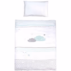 Parure de lit bébé Happy cloud 100x135 cm