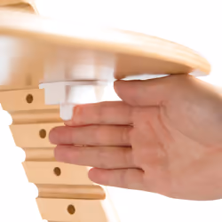 roba Sit up Click Chaise haute traditionnelle Siège rigide Bois