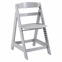 roba Sit up Click Chaise haute traditionnelle Siège rigide Taupe - Vue supplémentaire 2