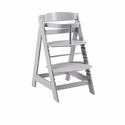 roba Sit up Click Chaise haute traditionnelle Siège rigide Taupe - Vue supplémentaire 3