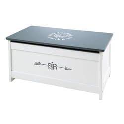roba Rock Star Baby Boîte de rangement de jouets Autonome Anthracite, Blanc