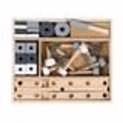 Jeu de Construction en Bois - ROBA - 48 Pièces - Boîte à Outils - A Partir de 3 Ans