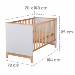roba 1911789 Lit pour bébé Lit bébé