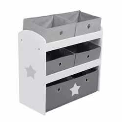roba Stars Gris, Blanc