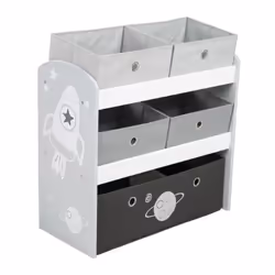 roba 450159D222 rangement de jouets Étagère de rangement de jouets Autonome Gris