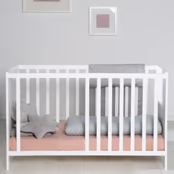 roba Beistellbett Universal 60x120cm Lit bébé Contre-plaqué Blanc