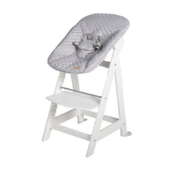 roba 75063WEV230 chaise haute Chaise haute multifonctionnelle Siège rembourré Gris, Blanc