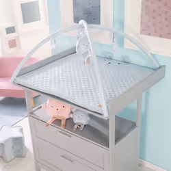 roba Benny Polyester Bleu Tapis de jeux pour bébé