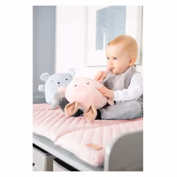 roba 308017V229 Tapis pour salle de jeux Rose Polyester Rectangulaire