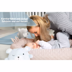 roba 307100V229 lit pliant pour bébé Rose