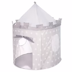 roba Ritterburg, Tente, 3 an(s), Adapté à une utilisation extérieure, Fibre de verre, Polyester, Gris, Blanc, 1,16 kg