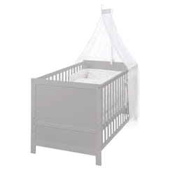 roba 0193TP-3V235 Lit pour bébé Lit bébé Bois Gris