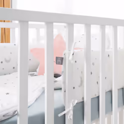 roba 0193TP-3V235 Lit pour bébé Lit bébé Bois Gris