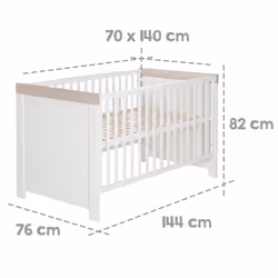 roba 1911822 Lit pour bébé Lit bébé