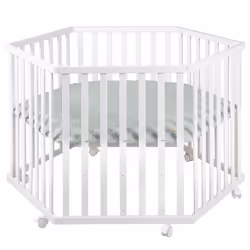 roba Parc bébé hexagonal Style, 1210 mm, 1060 mm, 720 mm, 15,5 kg