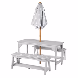 roba 456030GAV190 ensemble de meubles de jardin Gris