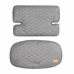 roba Luxe, Coussin pour chaise haute bébé, Gris, Cuir bycast, Polyester, Monochromatique, Garçon/Fille, 220 g