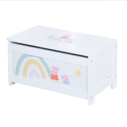 roba 450518PP1 rangement de jouets Banc de rangement de jouets Autonome Rose, Blanc