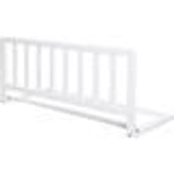 ROBA Barrière de Lit en Bois 90 cm - Protection Anti-Chute Sûre pour Bébés et Enfants - 18 mois à 5 Ans - Montage Facile - Blanc