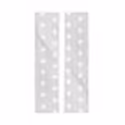 Coussins de Jardin Étoilés pour Enfants - ROBA - Little Stars - 2 Pièces - pour Tables de Pique-Nique - Gris / Blanc