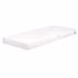 Matelas pour Lit dEnfant - ROBA - safe asleep® - 90 x 200 cm - Mousse Respirante - Roulé et Déhoussable - Blanc