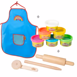 roba 98156PD1-1, Kit de cuisine pour enfants, 3 an(s), Polyester, Bois, Multicolore, 10 pièce(s)