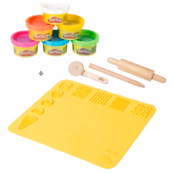 roba 98157PD1-1, Kit de cuisine pour enfants, 3 an(s), Silicone, Bois, Multicolore, 10 pièce(s)